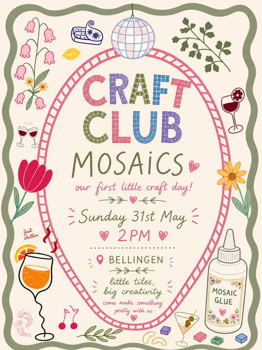 May Craft Club - Mosaics